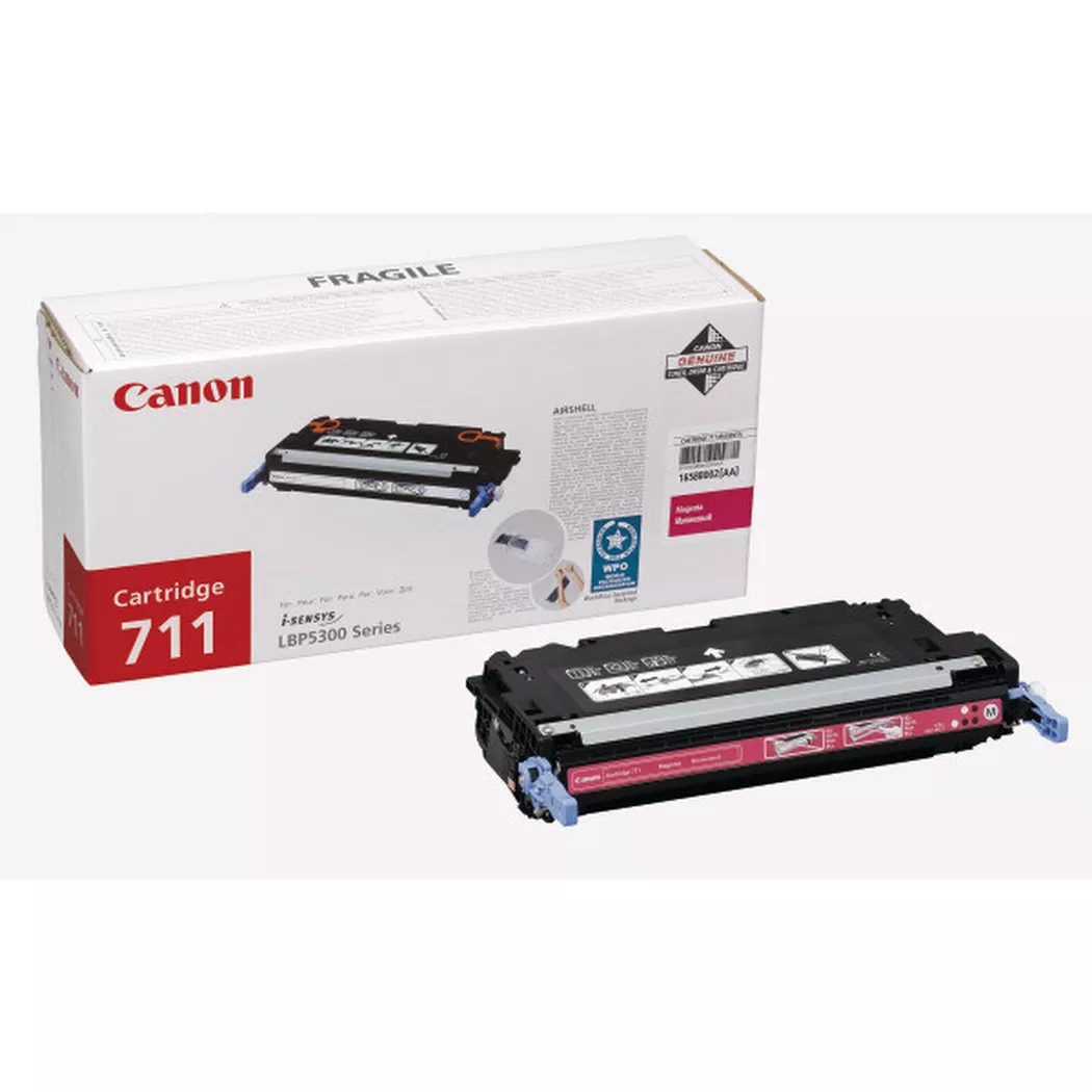 Canon – Toner-Modul 711 magenta 1658B002 LBP 5300 6000 Seiten, Schwarz, One Size