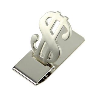 eStore  Banknotenclip mit Dollarsymbol - Edelstahl 