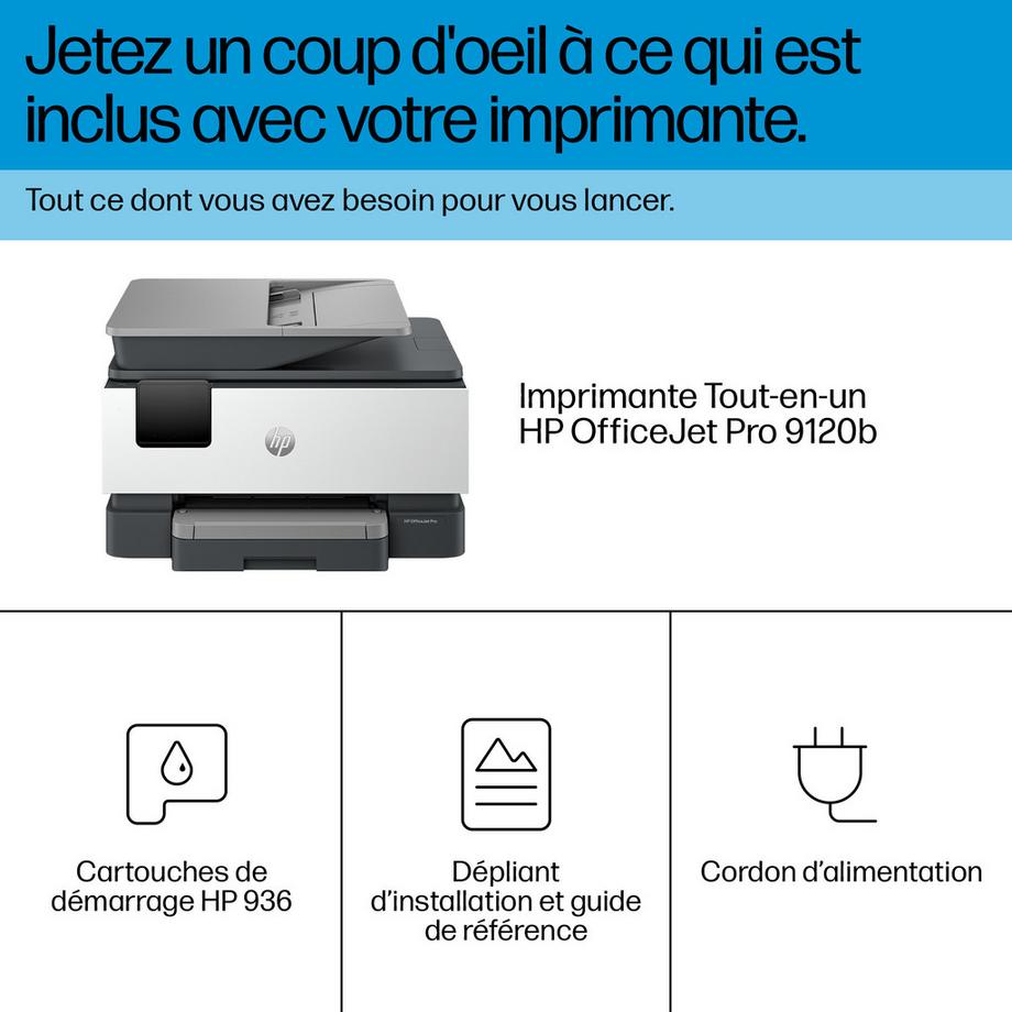 HEWLETT PACKARD  OfficeJet Pro 9120b All-in-One Printer 