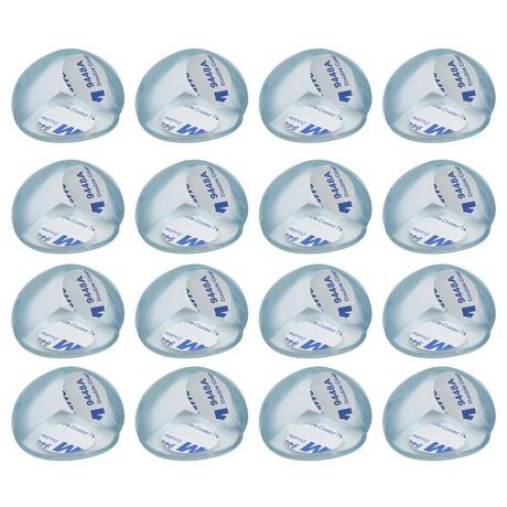 Northio 16 pcs Protecteurs d'oreilles transparents - ronds  