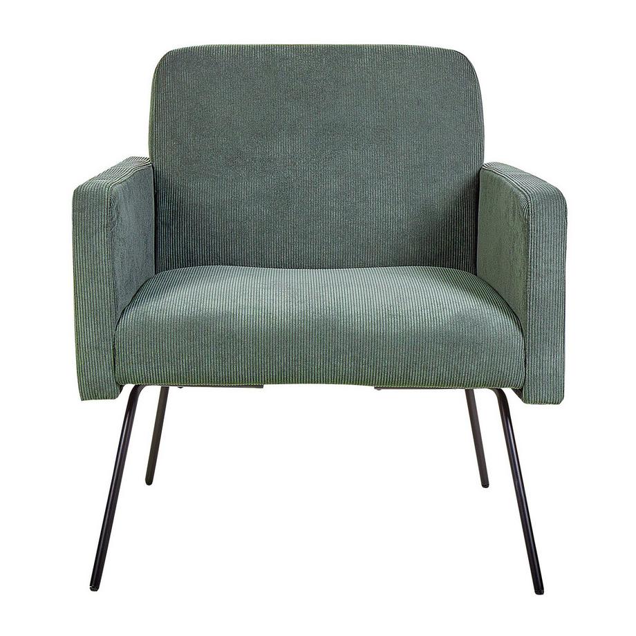 Beliani Sessel aus Cord Retro NARKEN  