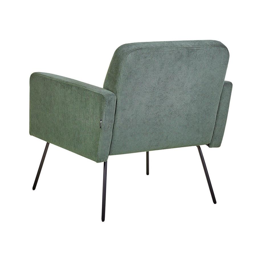 Beliani Sessel aus Cord Retro NARKEN  