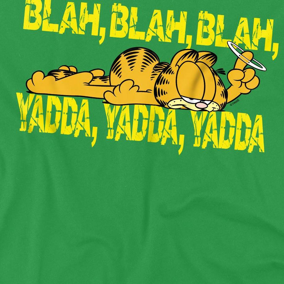 Garfield Maglietta Blah Blah Blah  