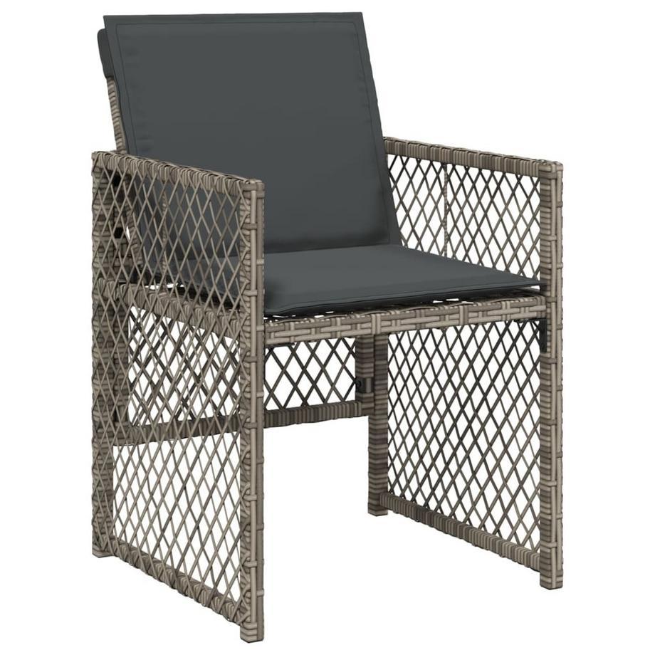 VidaXL set da pranzo da giardino Polirattan  