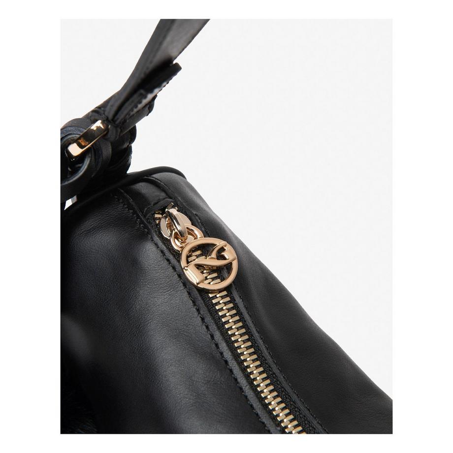 Nero Giardini Sac Hobo en Cuir Nappa avec Hardware Doré  