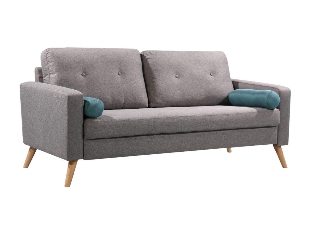 Vente-unique 3SitzerSofa Stoff TATUM  