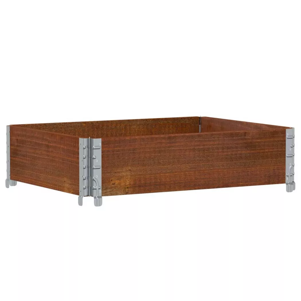 VidaXL - Jardinière bois de pin, One Size, Marron
