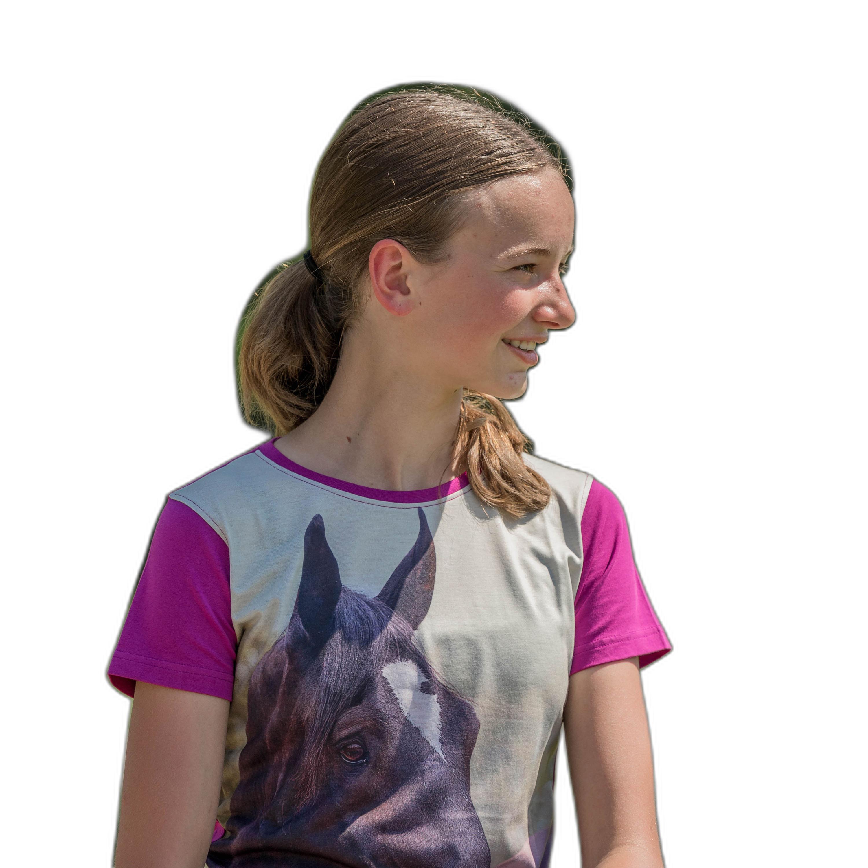 HORKA  t-shirt fille horsy ss22 
