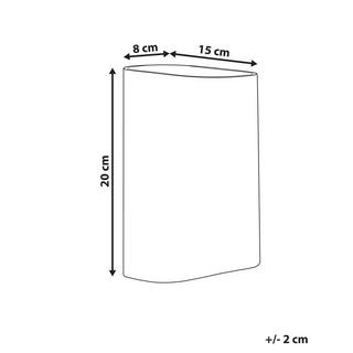 Beliani Dekoration aus Glas Modern MITATA  