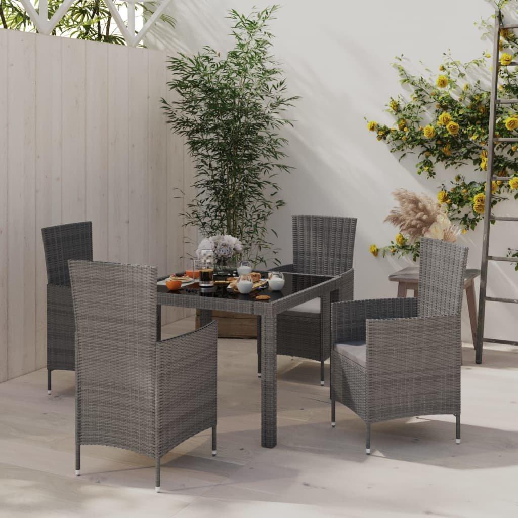 VidaXL Garten essgruppe poly-rattan  