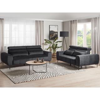 Beliani Wohnzimmer Set aus Samtstoff Modern VEGAMO  