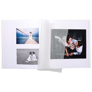 Exacompta Album photos livre 60 pages blanches Kingsbridge - 29x32 cm  