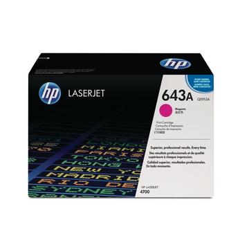 HP Toner-Modul 643A magenta Q5953A Color LaserJet 4700 10'000 S.