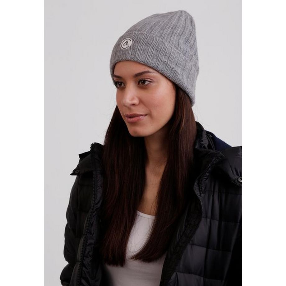 CASH-MERE.CH Kaschmir Rib Mütze  