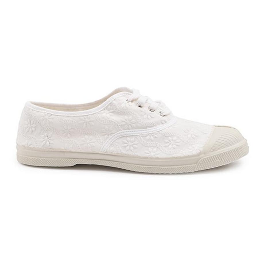 BENSIMON Schnürschuhe Broderie Anglaise Tennisschuhe  