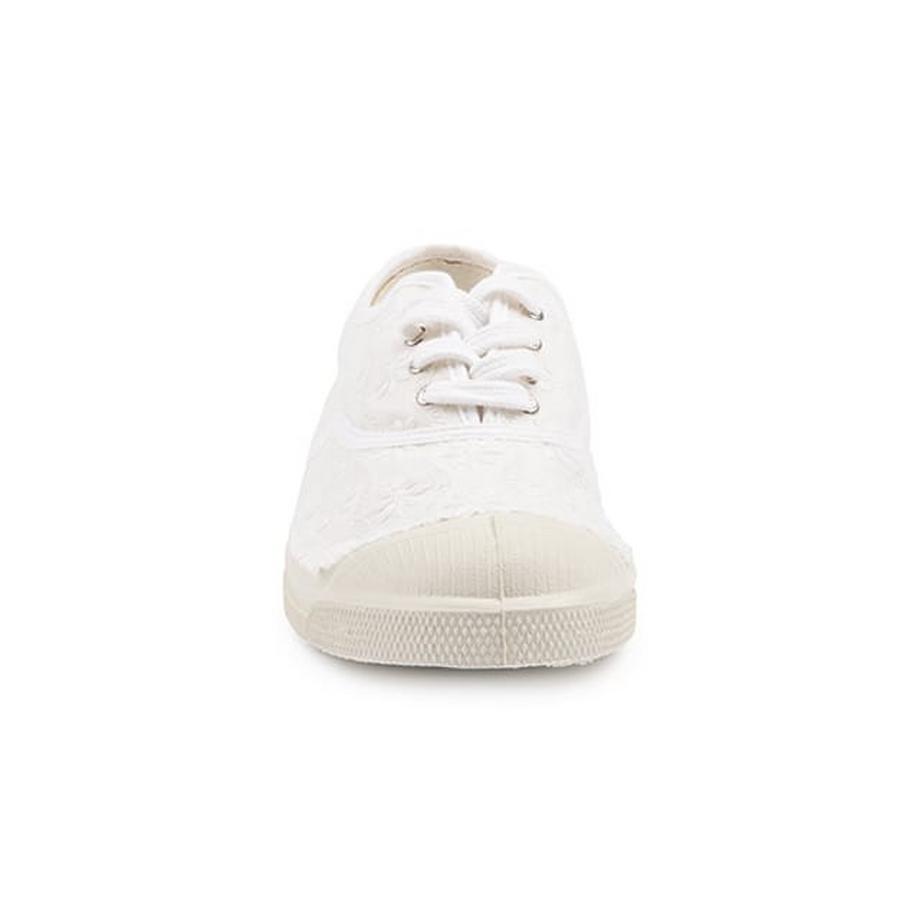 BENSIMON Schnürschuhe Broderie Anglaise Tennisschuhe  