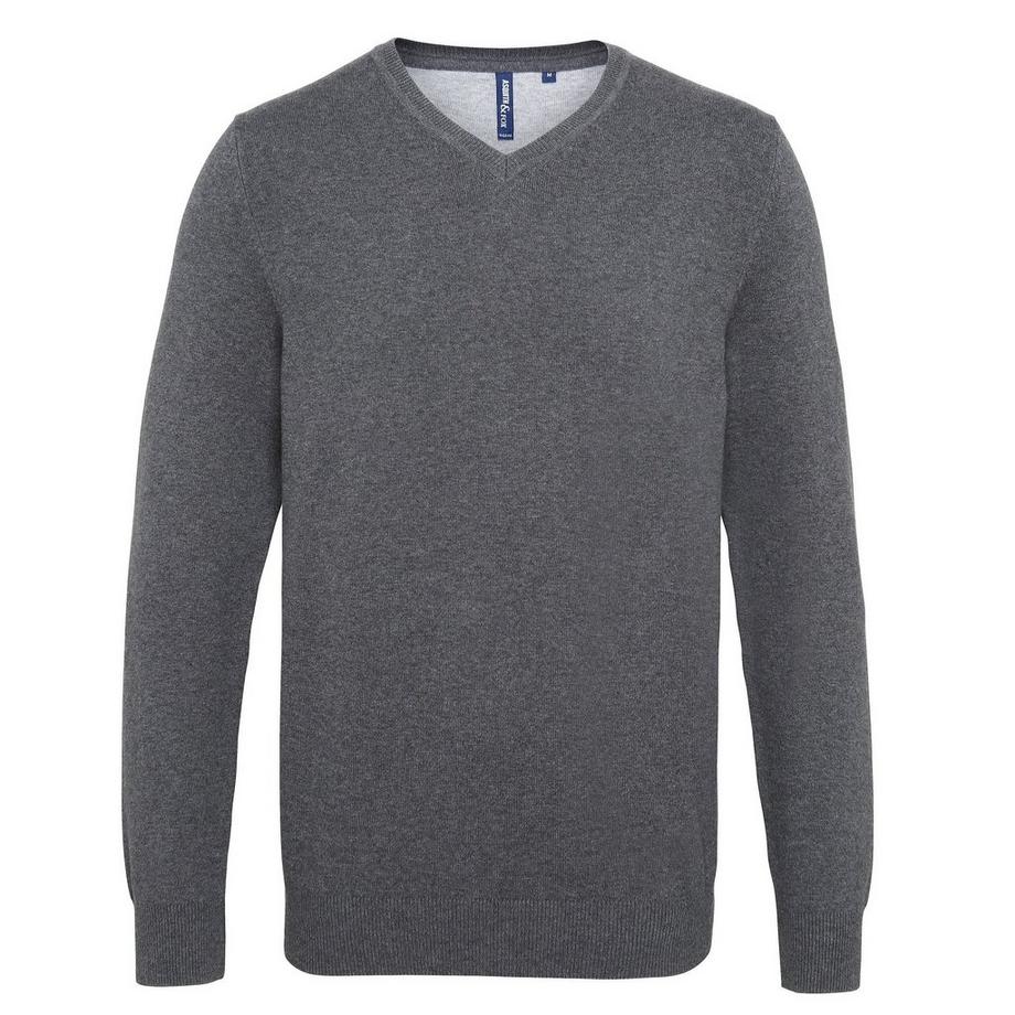 reichen VAusschnitt Pullover