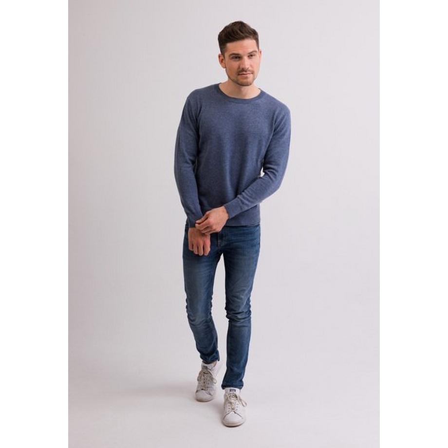 CASH-MERE.CH Kaschmir Rundhals Pullover  