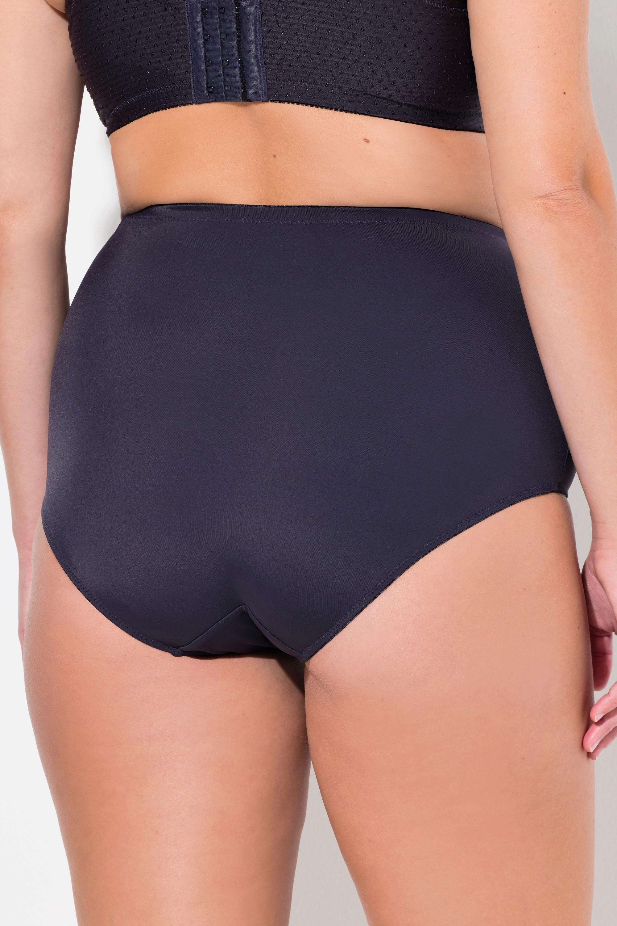 Ulla Popken  Slip modellanti a vita alta con inserto jacquard 