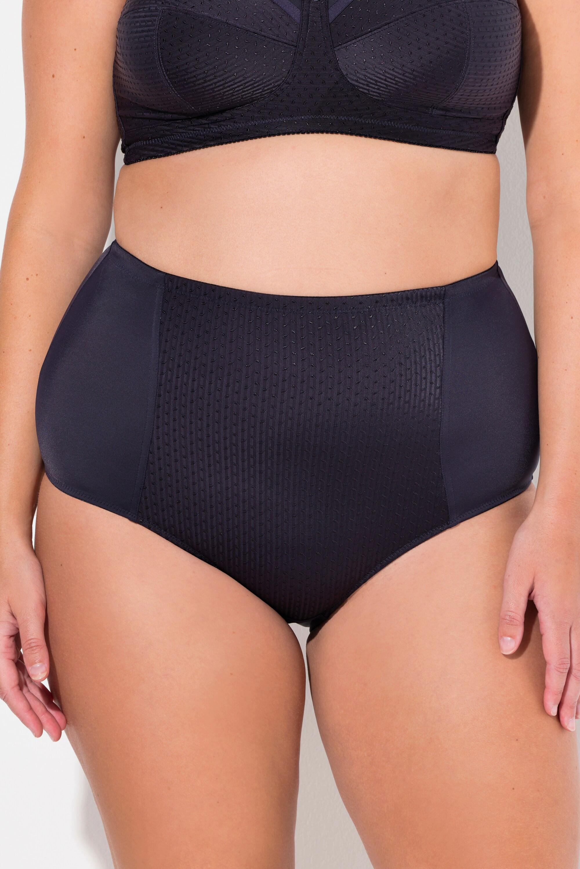 Ulla Popken  Slip modellanti a vita alta con inserto jacquard 