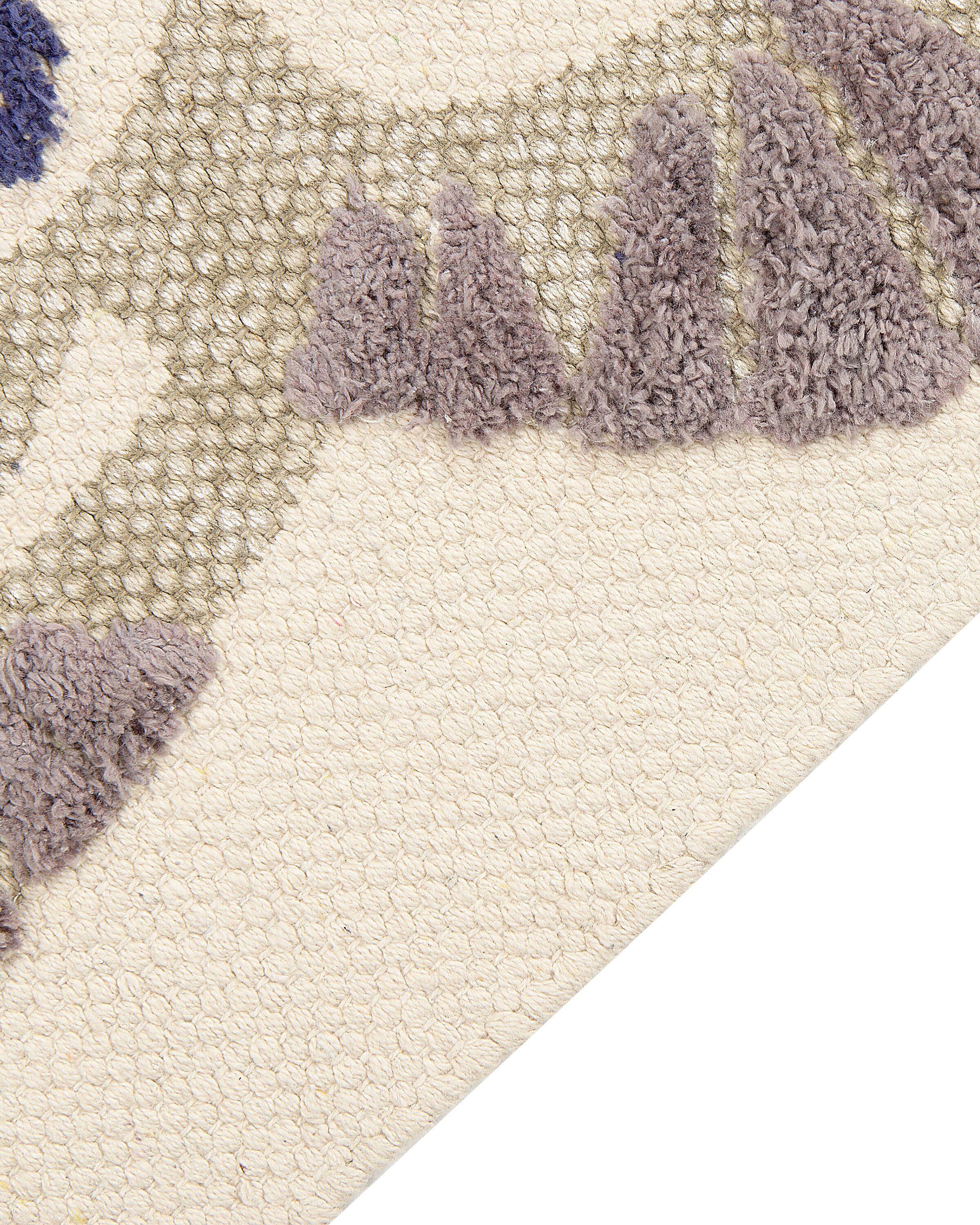 Beliani Tapis enfant en Coton Moderne SINGKIL  