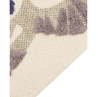 Beliani Tapis enfant en Coton Moderne SINGKIL  