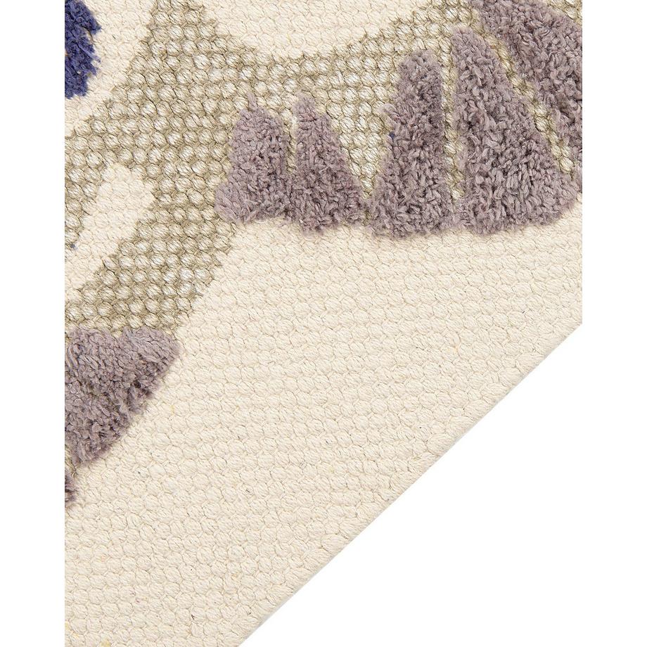 Beliani Kinderteppich aus Baumwolle Modern SINGKIL  