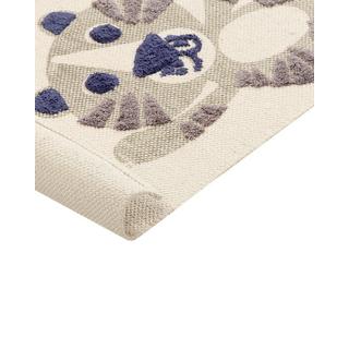 Beliani Tapis enfant en Coton Moderne SINGKIL  