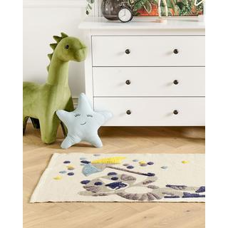 Beliani Tappeto per bambini en Cotone Moderno SINGKIL  