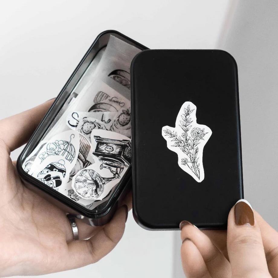 Phomemo Papier thermique autocollant blanc à durée de vie de 10 ans pour T02/M02X/M832 – 3 rouleaux  