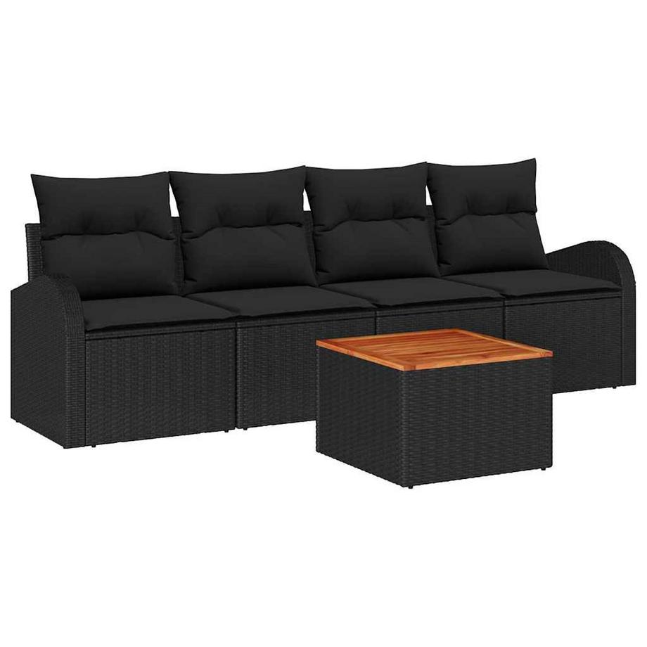 Set Divano da Giardino Polyrattan