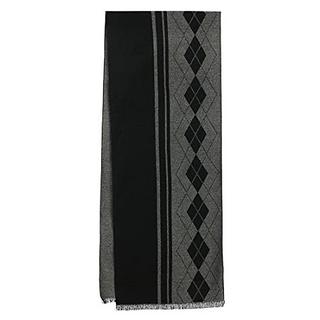 Only-bags.store Écharpe d'hiver chaude douce tricotée à carreaux  