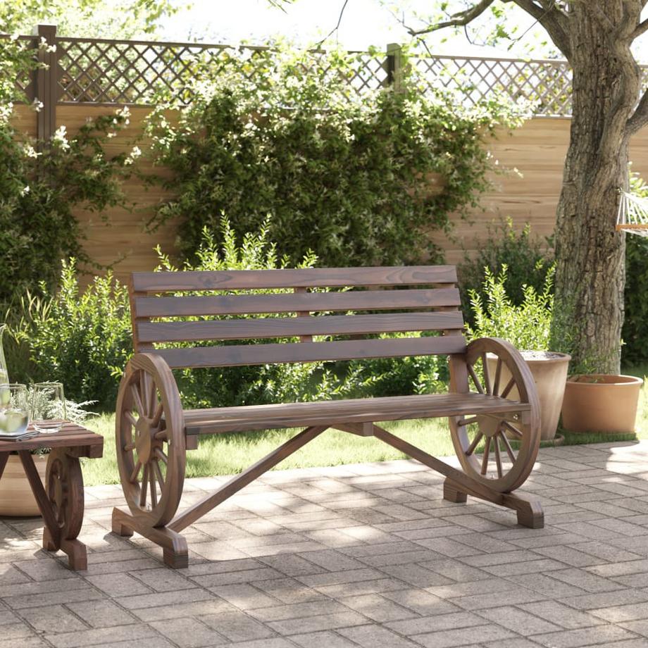 VidaXL Gartenbank holz  