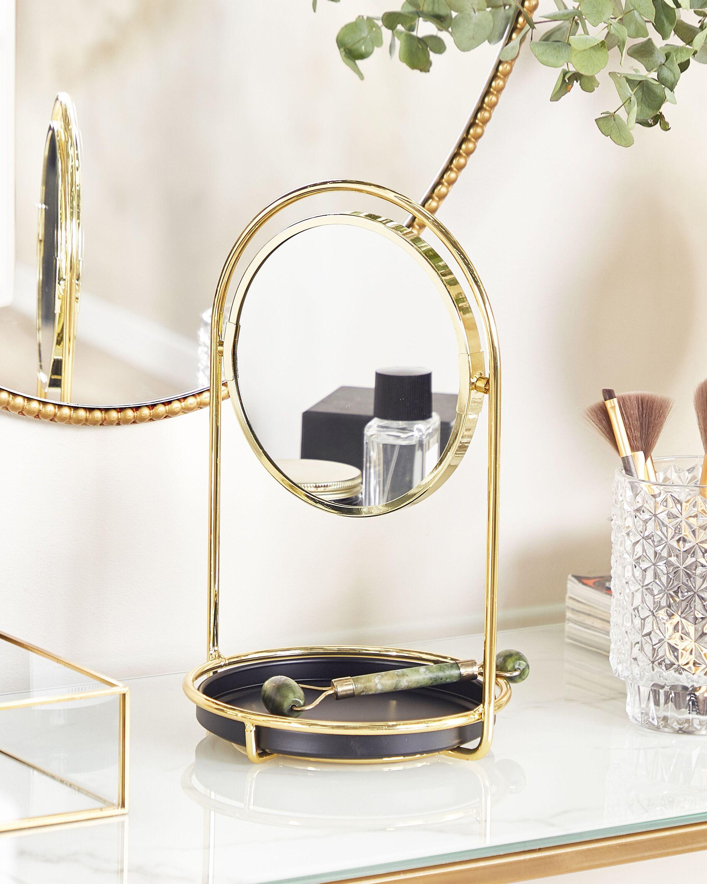 Beliani  Miroir de table en Métal Industriel INDRE 