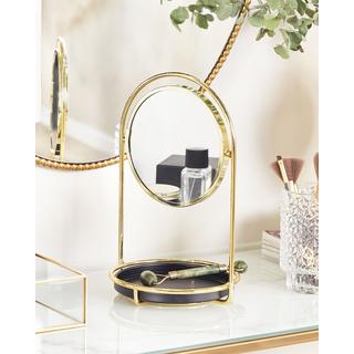 Beliani  Miroir de table en Métal Industriel INDRE 