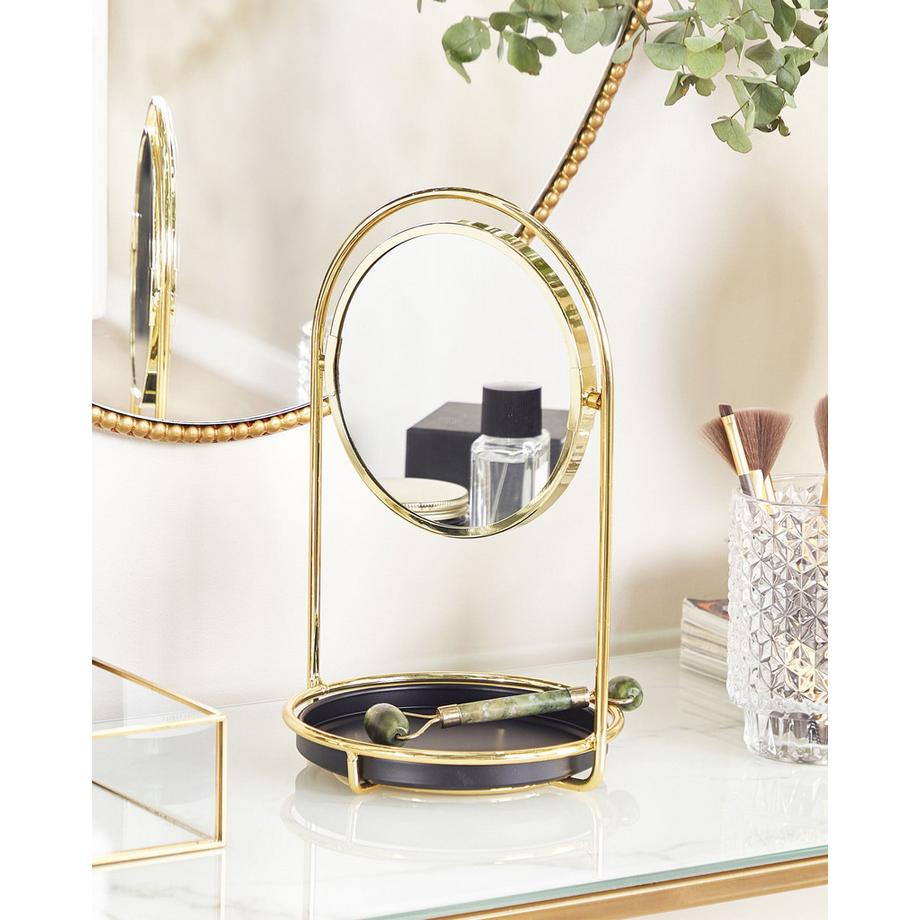 Beliani  Miroir de table en Métal Industriel INDRE 