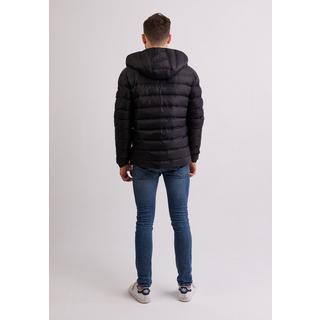 CASH-MERE.CH Daunenjacke mit Kapuze Kaschmirfutter  