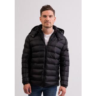 CASH-MERE.CH Daunenjacke mit Kapuze Kaschmirfutter  