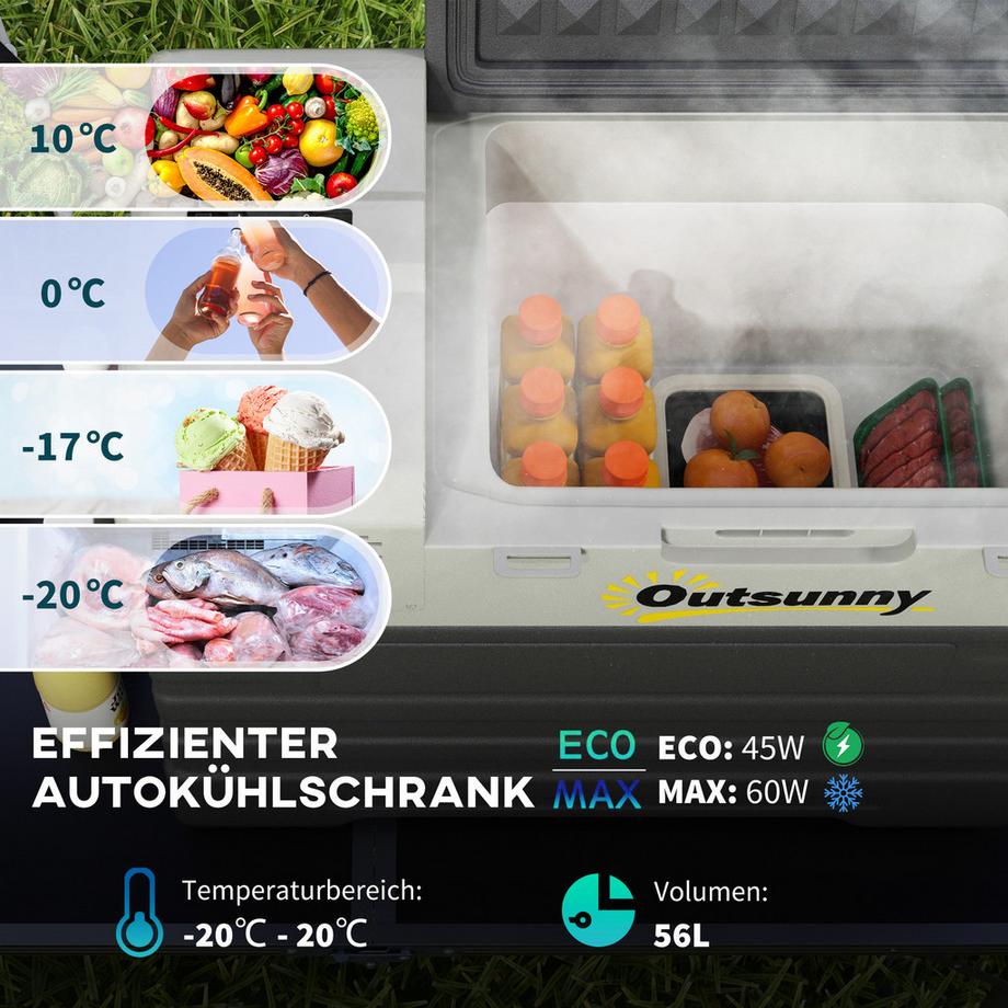Outsunny  Kompressor Kühlbox 