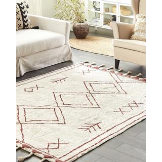 Beliani Tapis en Coton Boho KENITRA  