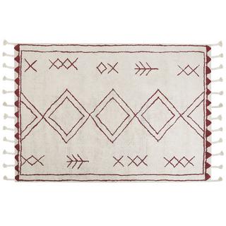 Beliani Tapis en Coton Boho KENITRA  