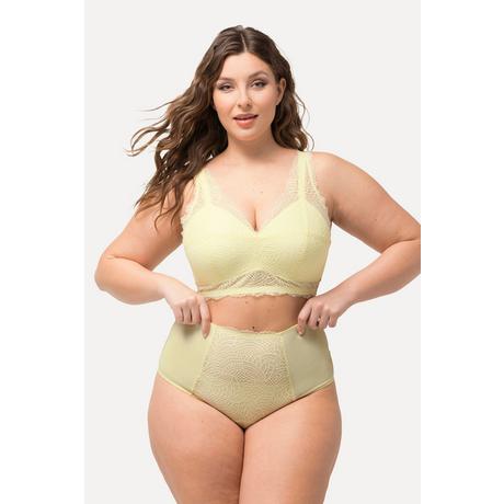 Ulla Popken Maxi Slip Inserto Pizzo Microfibra  