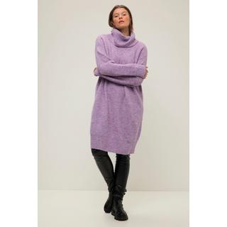 Studio Untold  Strick-Minikleid, oversized, Rollkragen, Langarm 