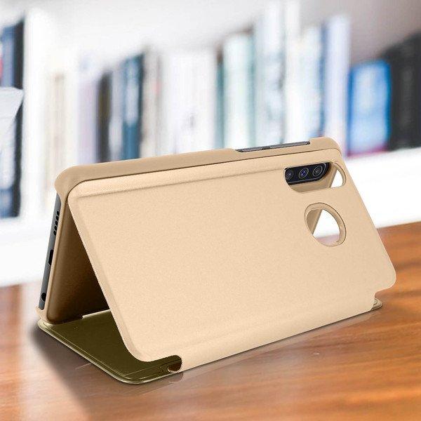 Avizar  Clear View Cover Samsung Galaxy A50 Gold 