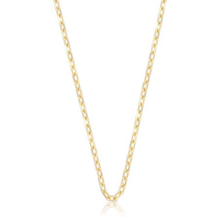 MUAU Schmuck  Collier Anker Gelbgold 750, 3.5mm, 42cm 