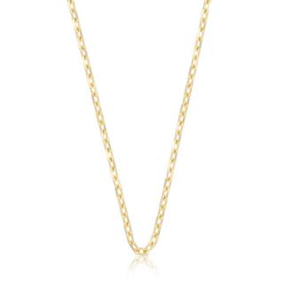 MUAU Schmuck  Collier Anker Gelbgold 750, 3.5mm, 42cm 