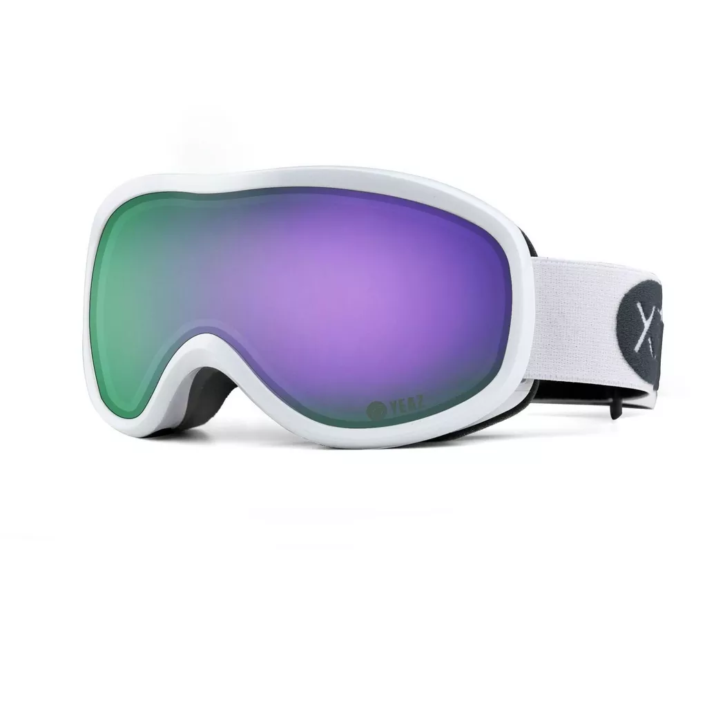 YEAZ Ski- und Snowboard-Brille violett/weiss STEEZE