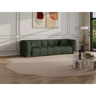 Maison Céphy Sofa 4-Sitzer - Cord - Grün - NAEMIA von Maison Céphy  