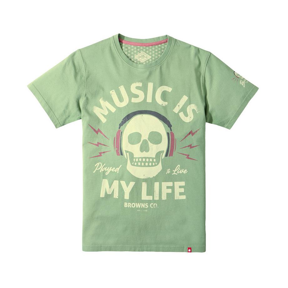 Joe Browns T-Shirt Motif Crâne Musical  