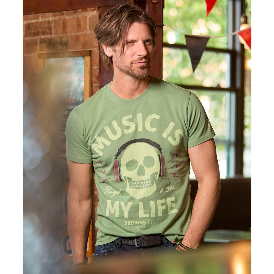 Joe Browns T-Shirt Motif Crâne Musical  